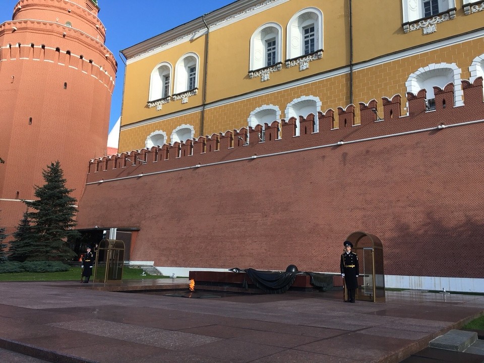 Russia - Moscow - Čakam na menjavo straže, ki je vsako polno uro 