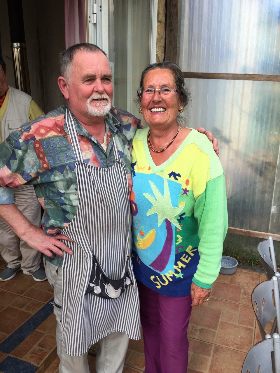 Portugal - Lagos - Bei Walter, hier auch Treff der Algarve Freunde von Facebook mit Wolfgang (Bald) von der letzten Bratwurst 