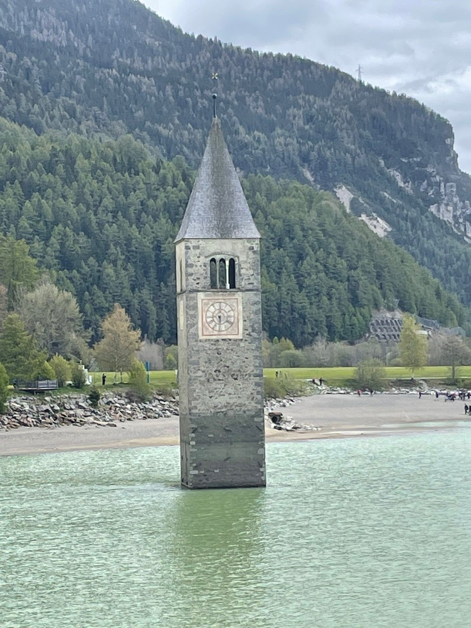Italien - Graun im Vinschgau - Wer kennt dieses Bild nicht? 