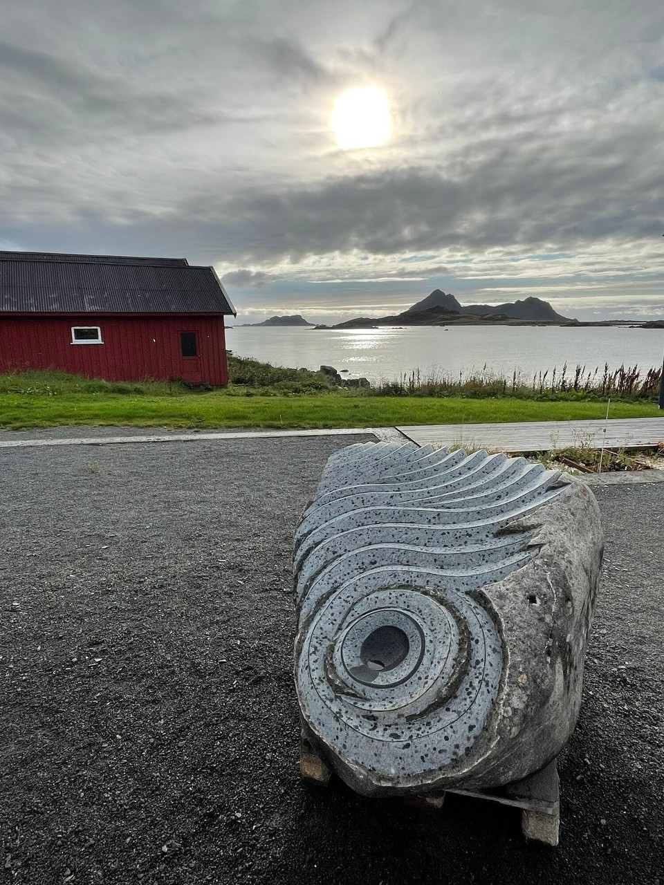 Norwegen - Straumsjøen - Skulpturen-Ausstellung 