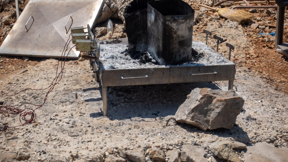 Griechenland - Symi - High Tech Grill.