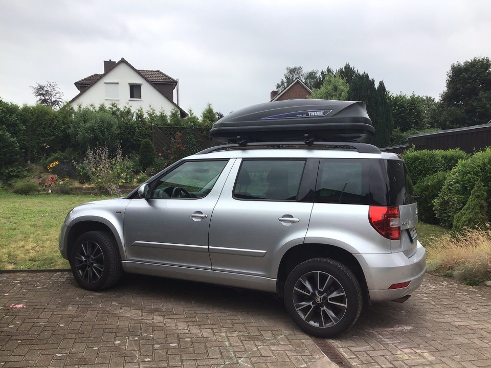 Italien -  - Yeti mit Dachbox. Seltenes Exemplar.