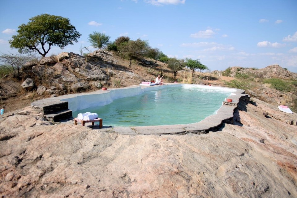 Lakshman Sagar -  - at the pool