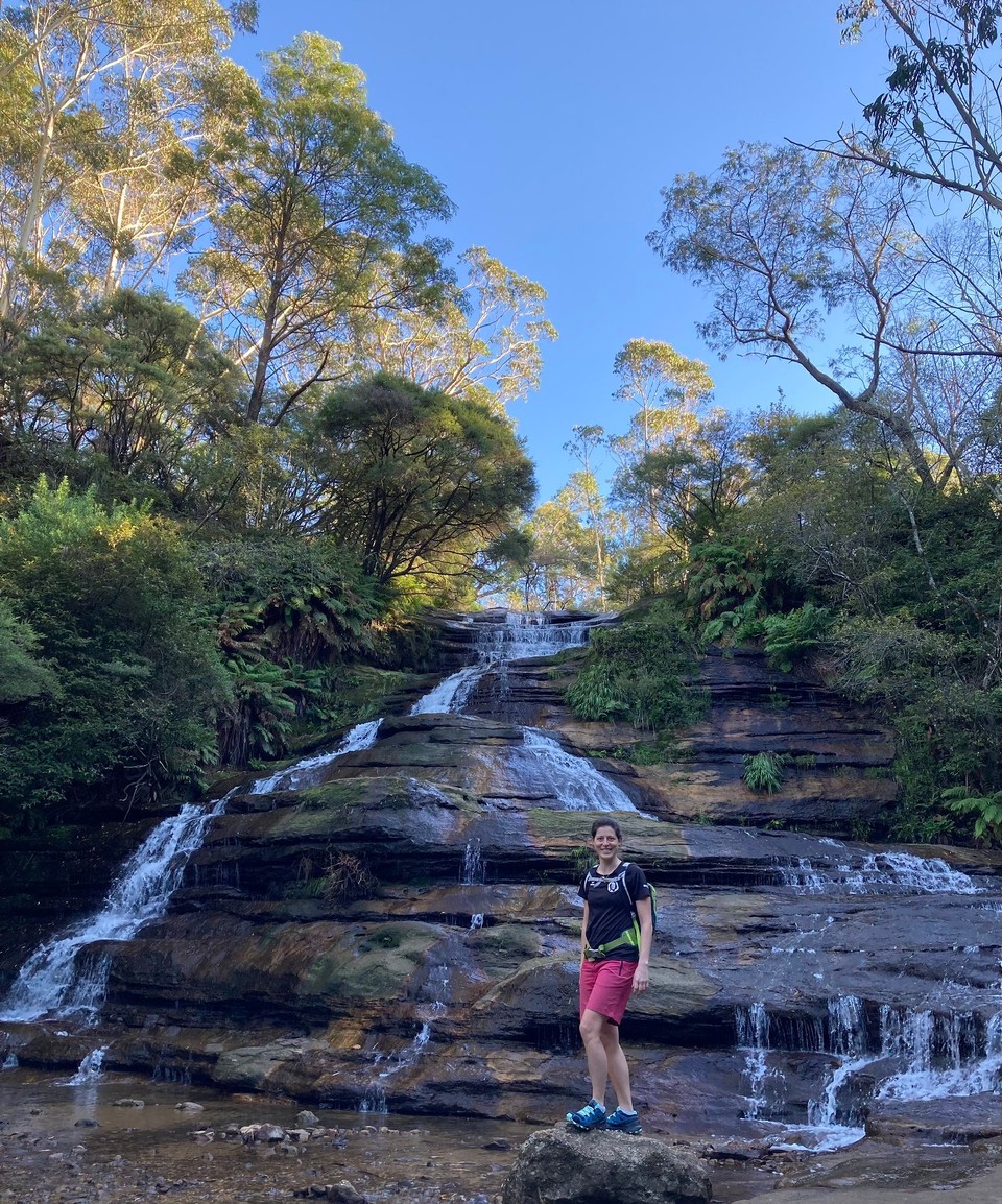 Australien - Katoomba - Wasserfall so früh am Morgen ganz für mich allein 😎