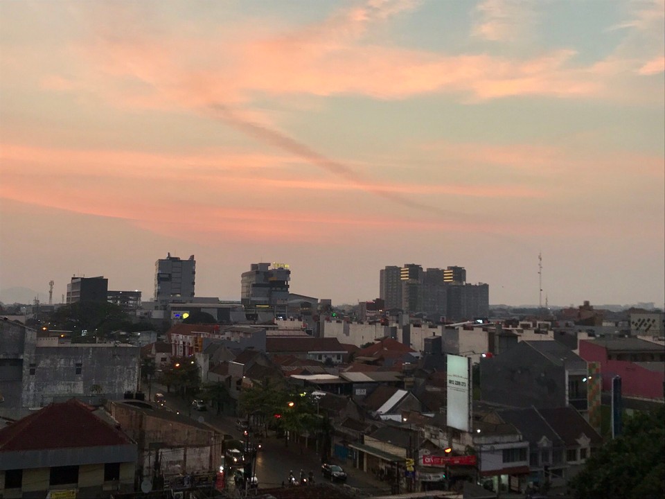 Indonesien - Coblong - Sunset