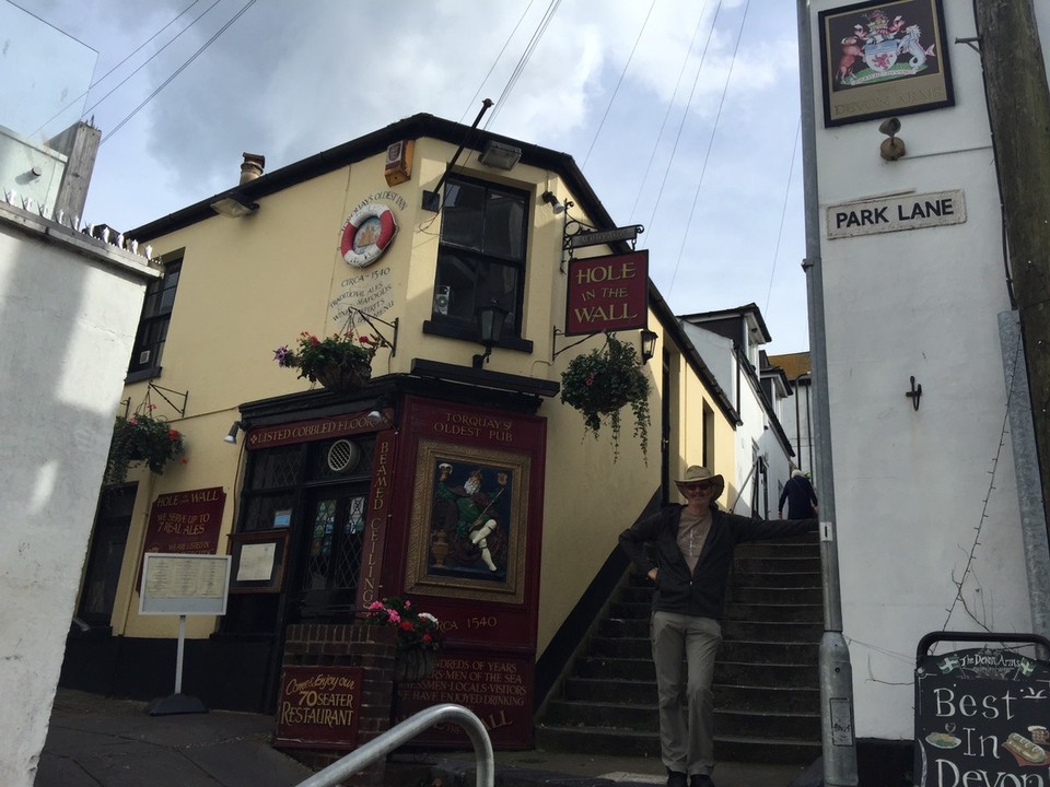  - United Kingdom, Torquay, Torbay - The oldest pub in Torquay, The Hole in the Wall. 