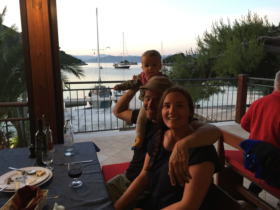 Kroatien - Prožura - Abendessen