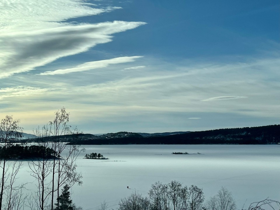 Norwegen - Oslo - Eisfischer