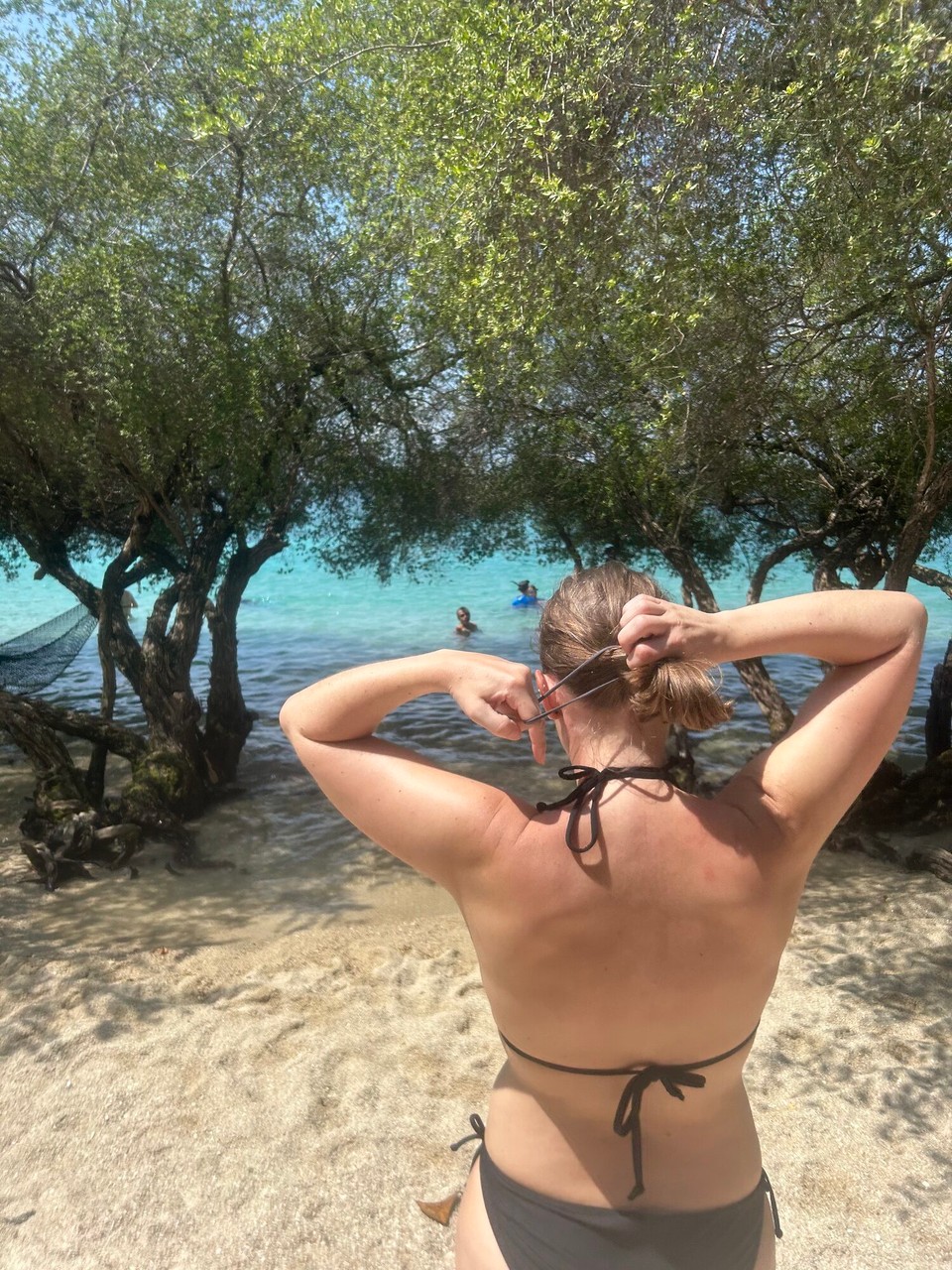 Thailand -  - Freedom Beach. Ein letztes Mal schwimmen im Meer