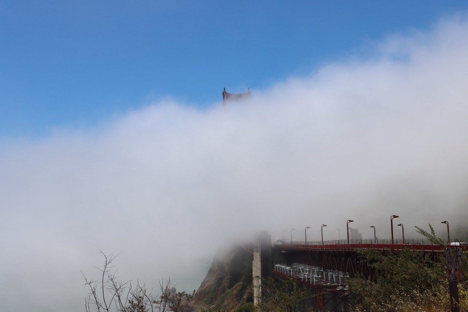 USA - San Francisco - San Francisco: im Nebel