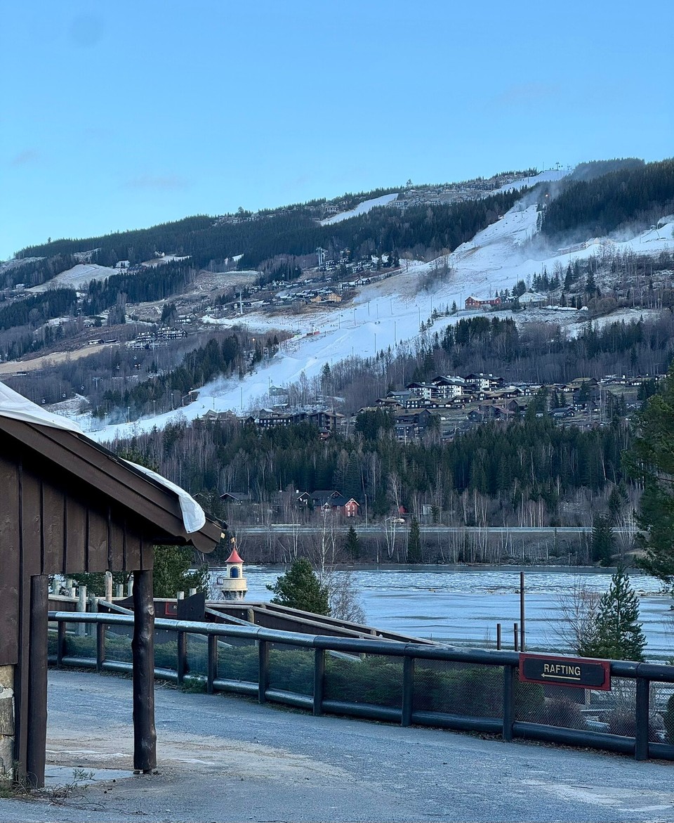 Norwegen - Fåberg - Da drüben sind die Anderen unterwegs. 