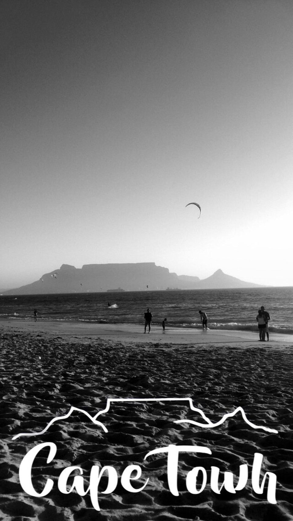 Südafrika - Blouberg - Blick vom Bloubergstrand