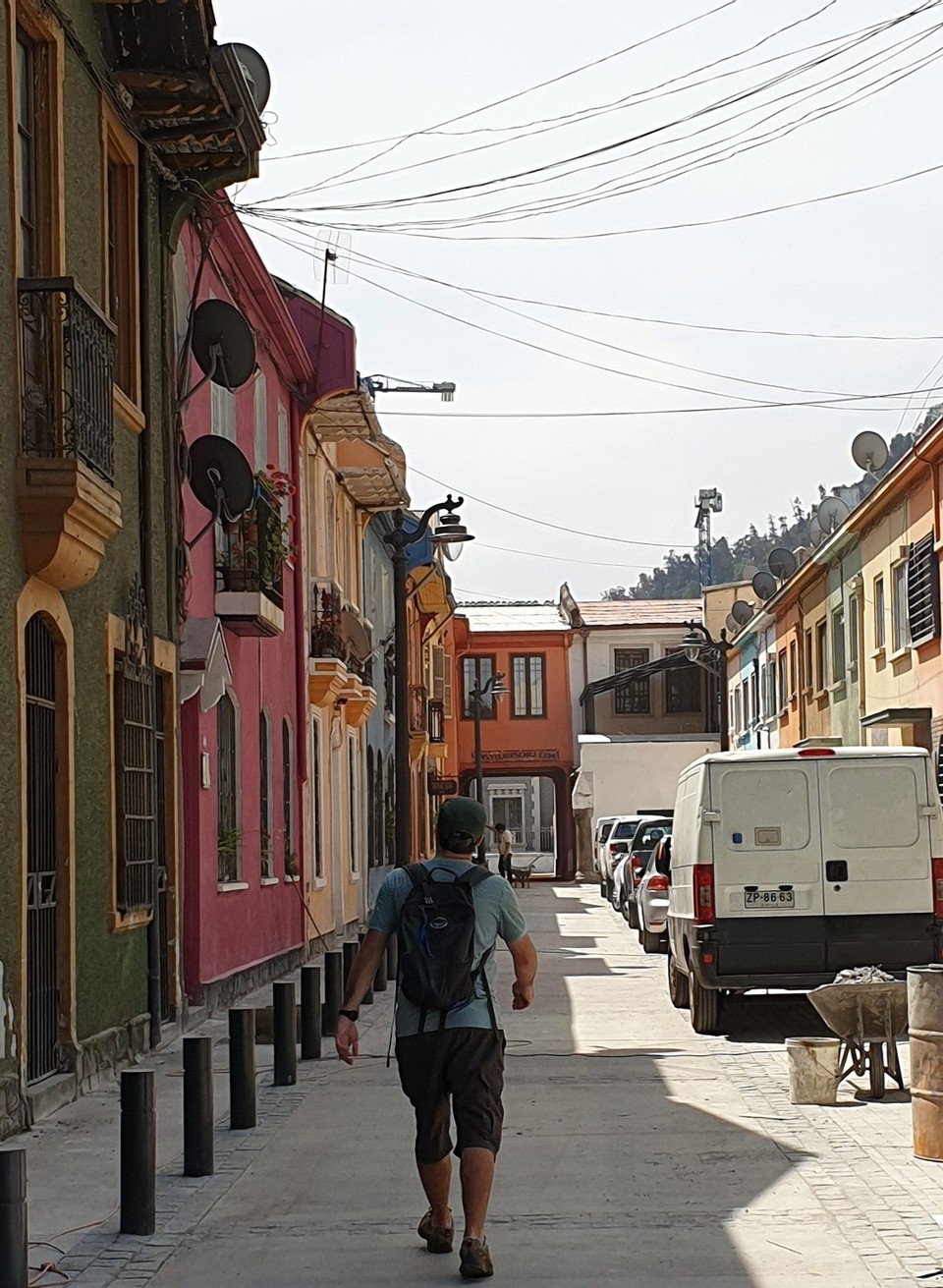 Chile - Santiago - Would you believe this is a block over from the protests