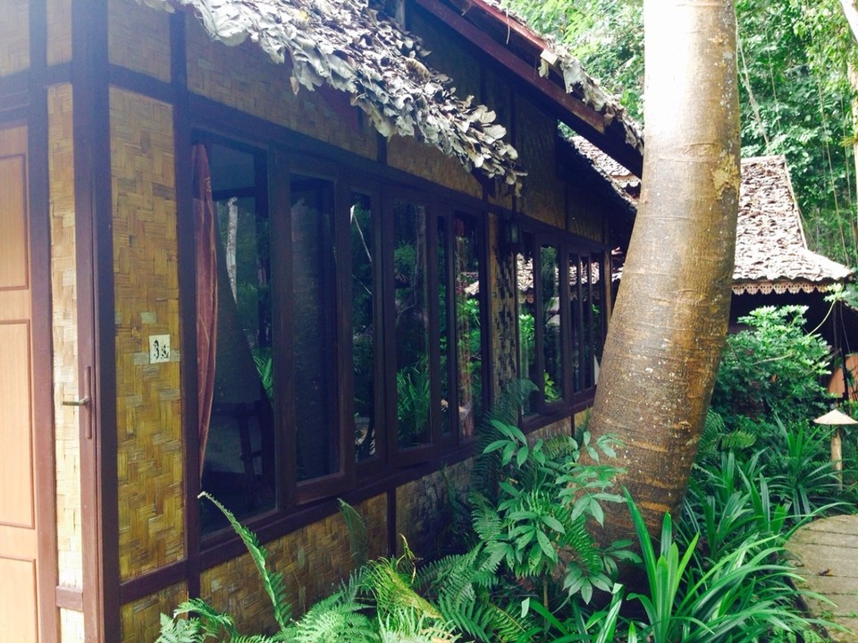 Thailand - Mae Hong Son - Unser Bungalow - Fern Resort 