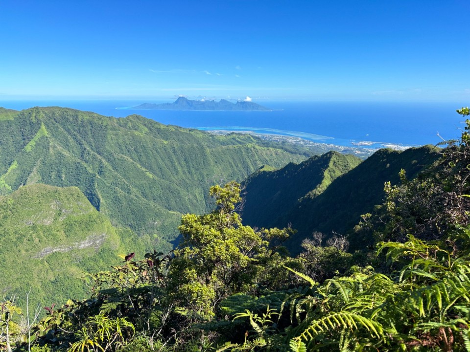 Französisch-Polynesien - Papeete - Ausblick auf Moorea