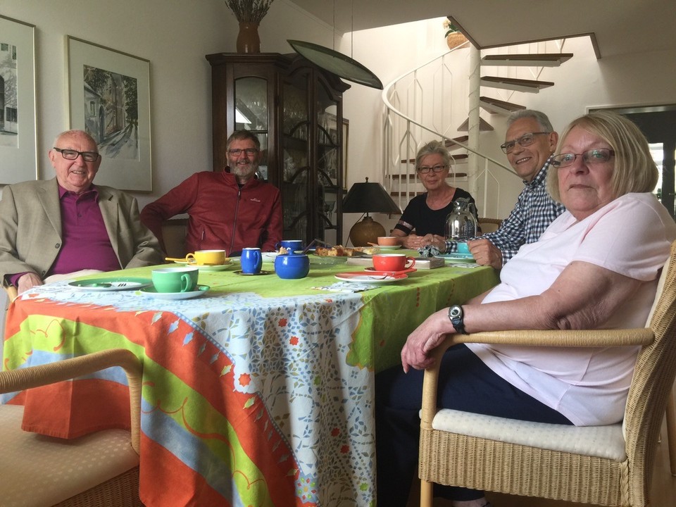 Germany - Bremen - Coffee and Cake with Margret and Jochen Heck. 