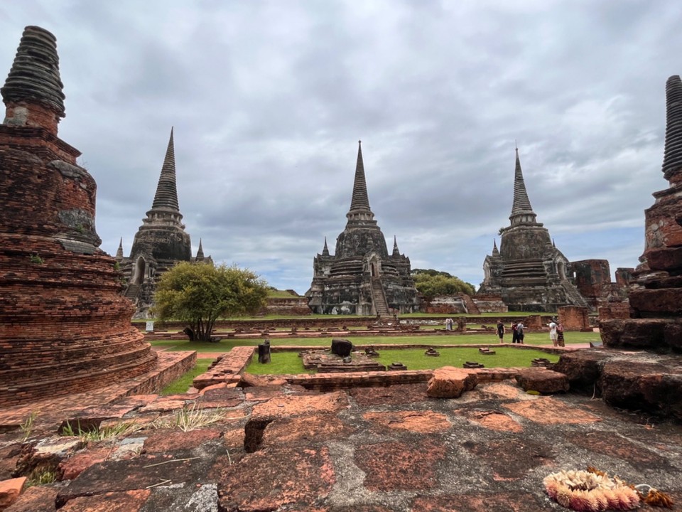 Thailand - Ayutthaya - Der Wat Phra Si Sanphet