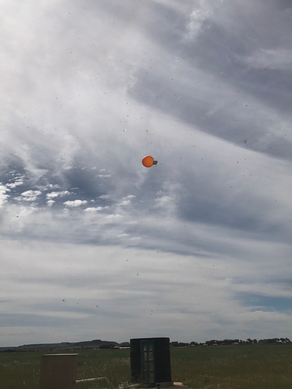  - Australia, Geraldton - To measure wind speed , twice a day EVERY BOM STATION IN WORLD releases these balloons AT SAME TIME which feed the data back.