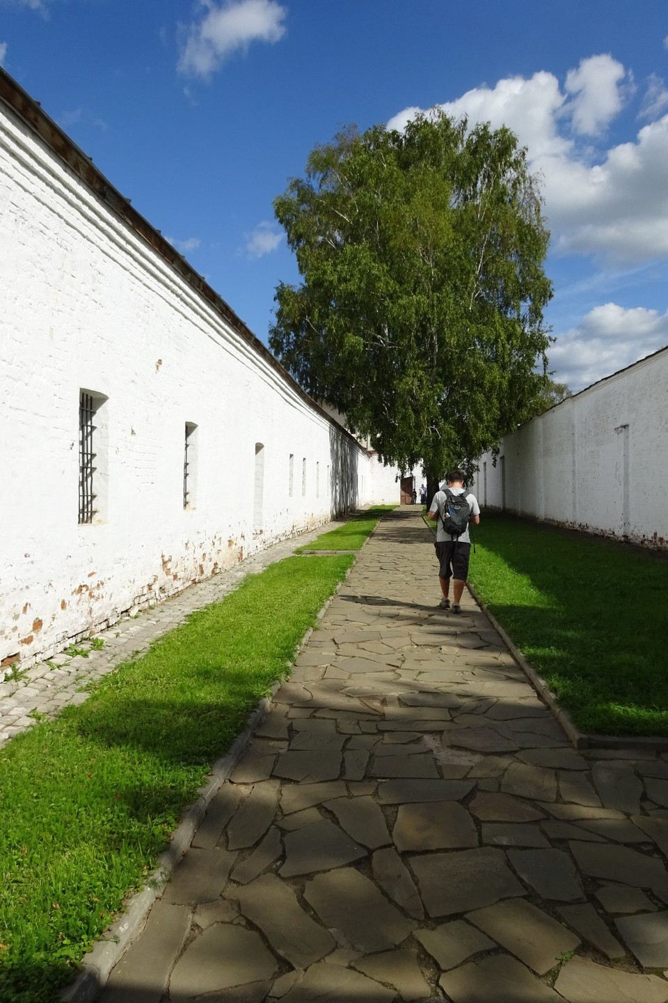 Russia - Vladimir - Prison yard in the Monastery of Saint Euthymius