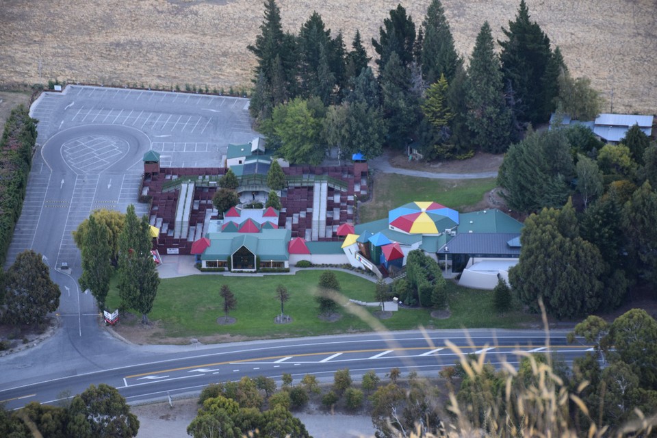 Neuseeland - Wanaka - Wir konnten sogar Puzzling World mit dem Labyrinth erkennen