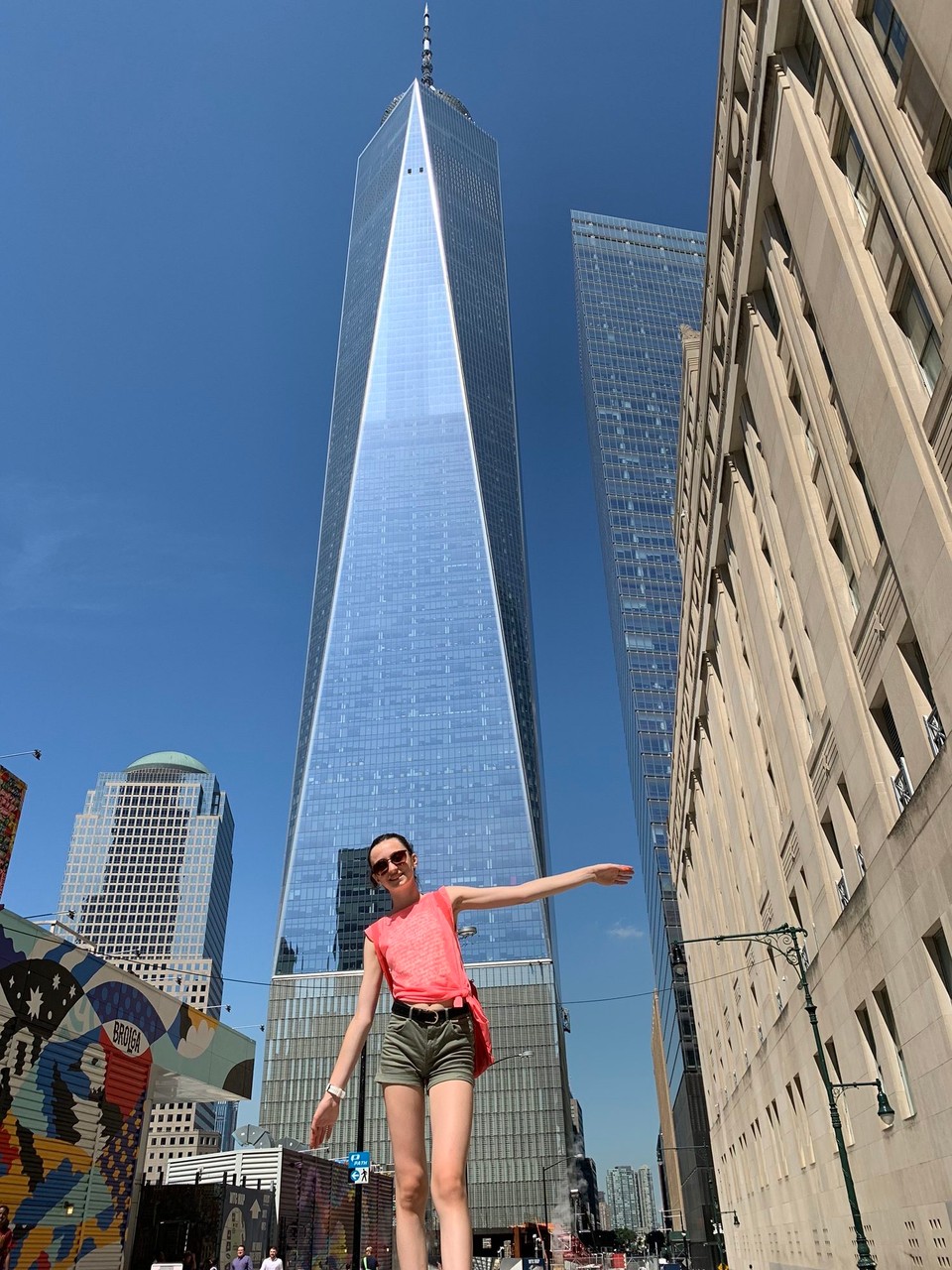 Vereinigte Staaten - New York - One World oder Freedometower wie die Einwohner ihn nennen.