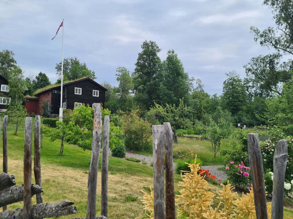 Norwegen - Lillehammer - Wohnhaus von Sigrid Undset (Literaturnobelpreisträgerin) 