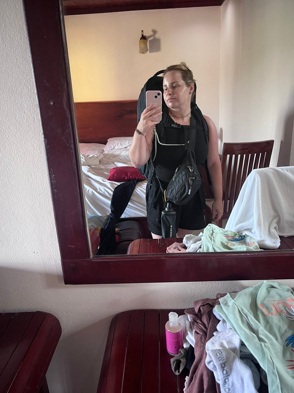 Laos - Pakse - I will always prefer a suitcase to this bloody thing