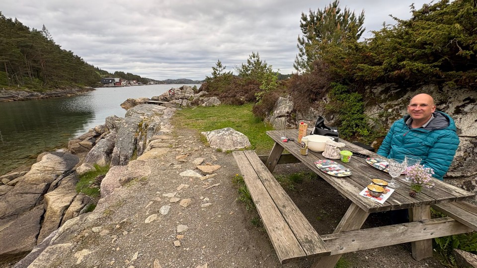 Norwegen - Urangsvåg - abends noch das Romantikdinner