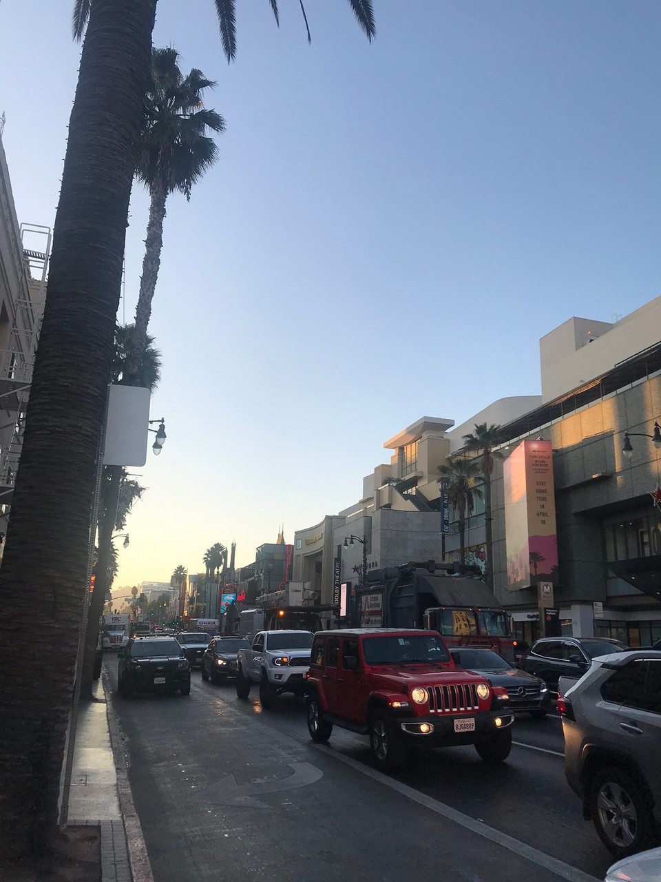 Vereinigte Staaten - Los Angeles - Walk of Fame. 