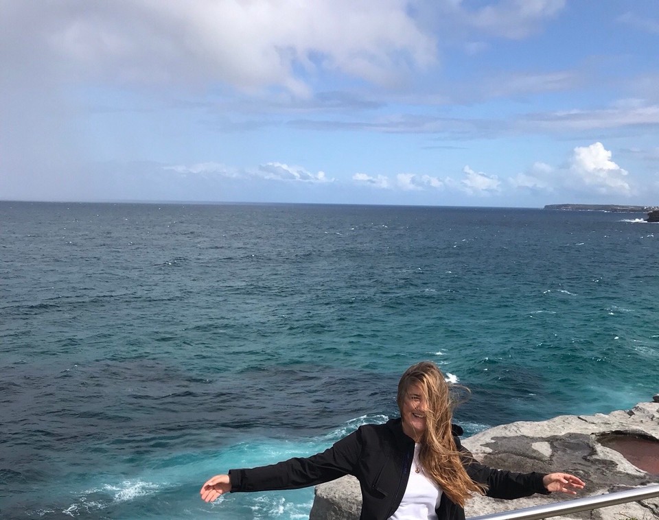 Australien - Bronte - little bit windy