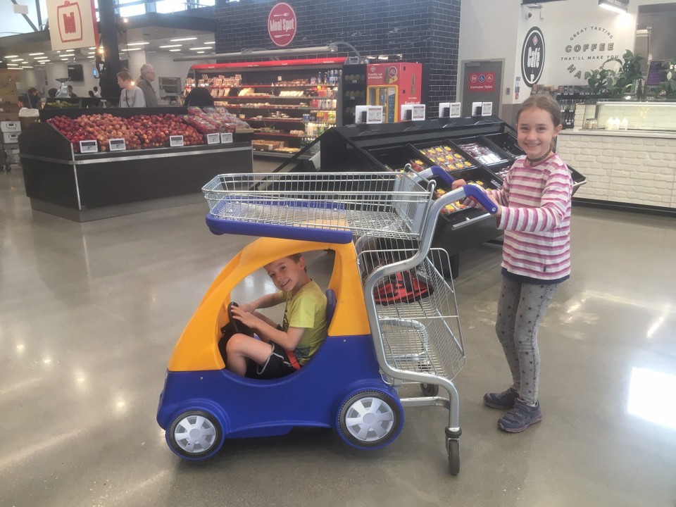 Neuseeland - Wanaka - Beim Einkaufen.