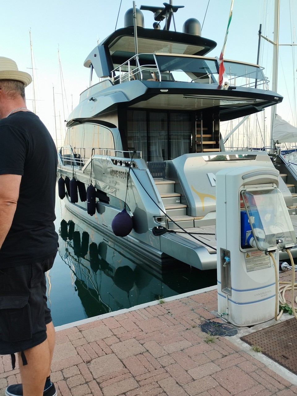 Italien - Varazze - Unser "Booterl" haben wir nun auch gefunden 😜🤣🤣