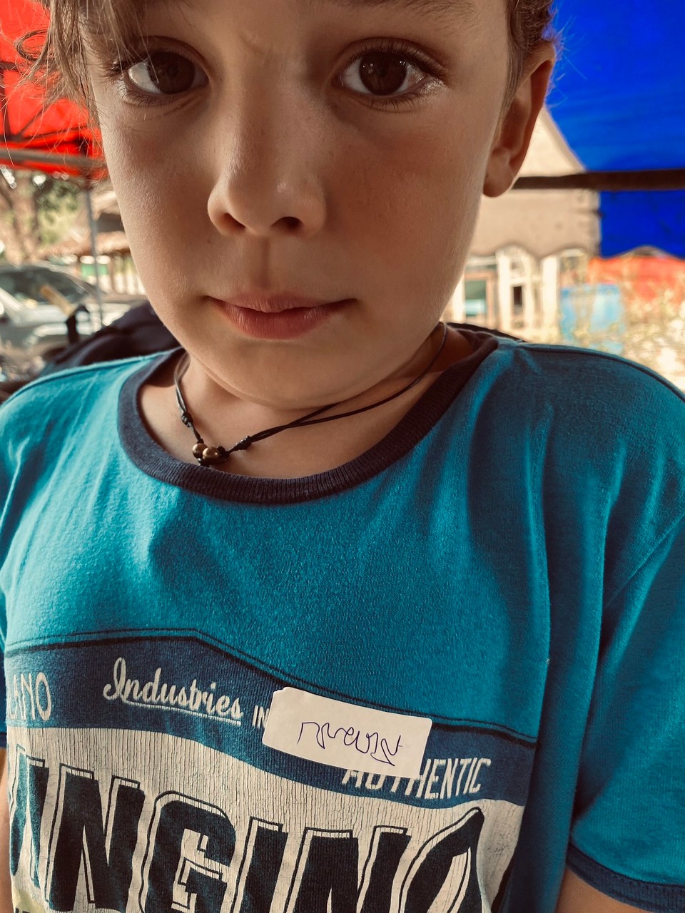 Thailand - Hua Hin - Anhand dieses Aufklebers kommen wir angeblich zum Airport nach Surat Thani. 
Das kann ja was geben.