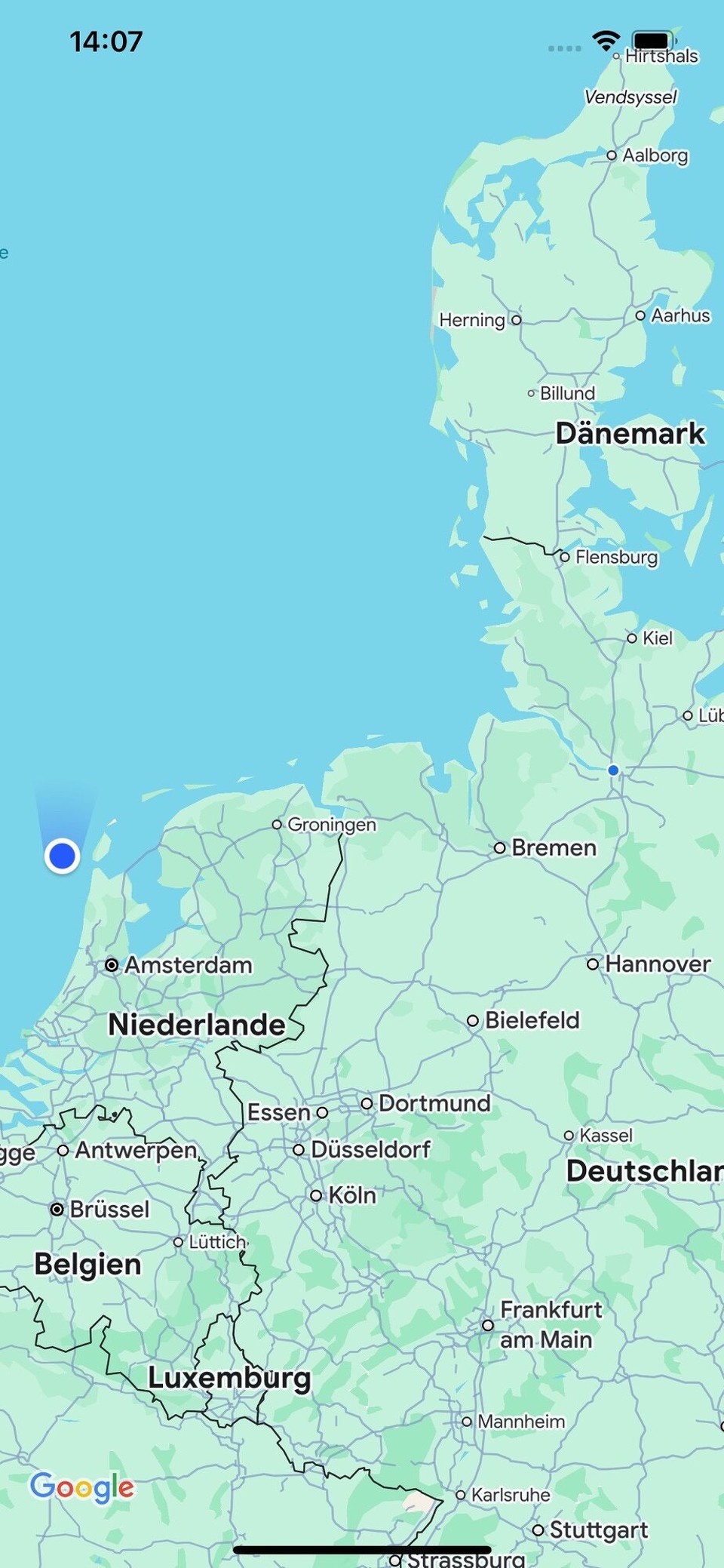 Vereinigtes Königreich - Isle of Portland - an Amsterdam vorbei..