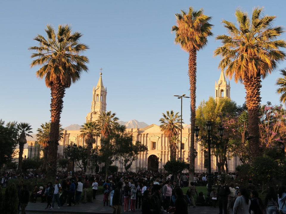 Peru - Arequipa - Plaza des armas