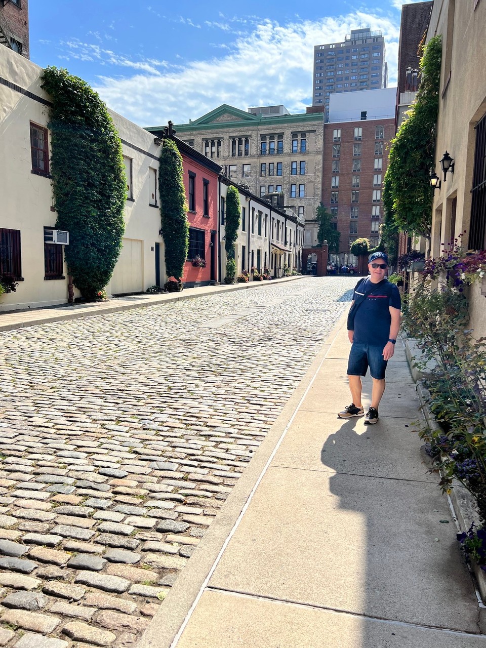 Vereinigte Staaten - New York - Auch das ist New York, die Mews. Eine versteckte und private Straße. 