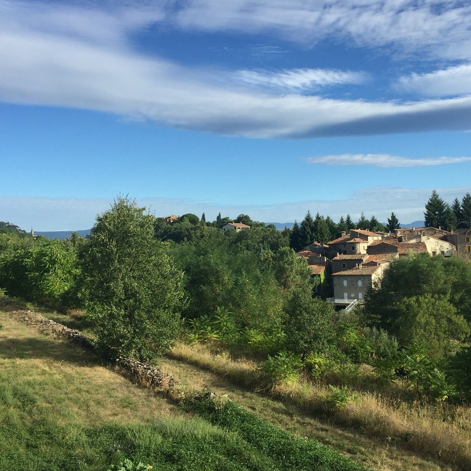 Frankreich - Banne - Ausblick auf Les Avelas