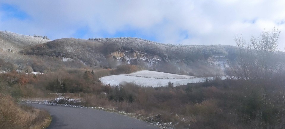 Frankreich - Banassac-Canilhac - noch mehr Winter