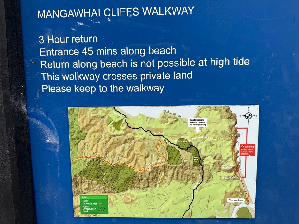 Neuseeland - Mangawhai - Tolle Wanderung Mangawhai Cliffs Walkway