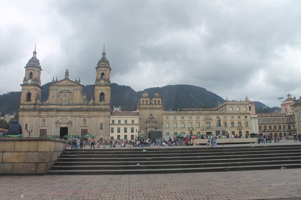 Colombia - Monserrate - Plaza de Bolívar