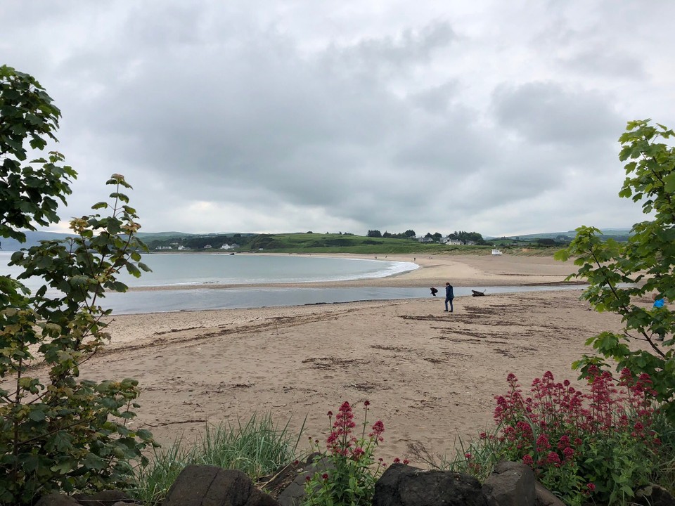 Vereinigtes Königreich - Ballycastle - Leider nur 20 Minuten Aufenthalt. Zu kurz zum Baden.