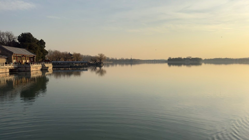 中国 - 北京市 - Abendstimmung