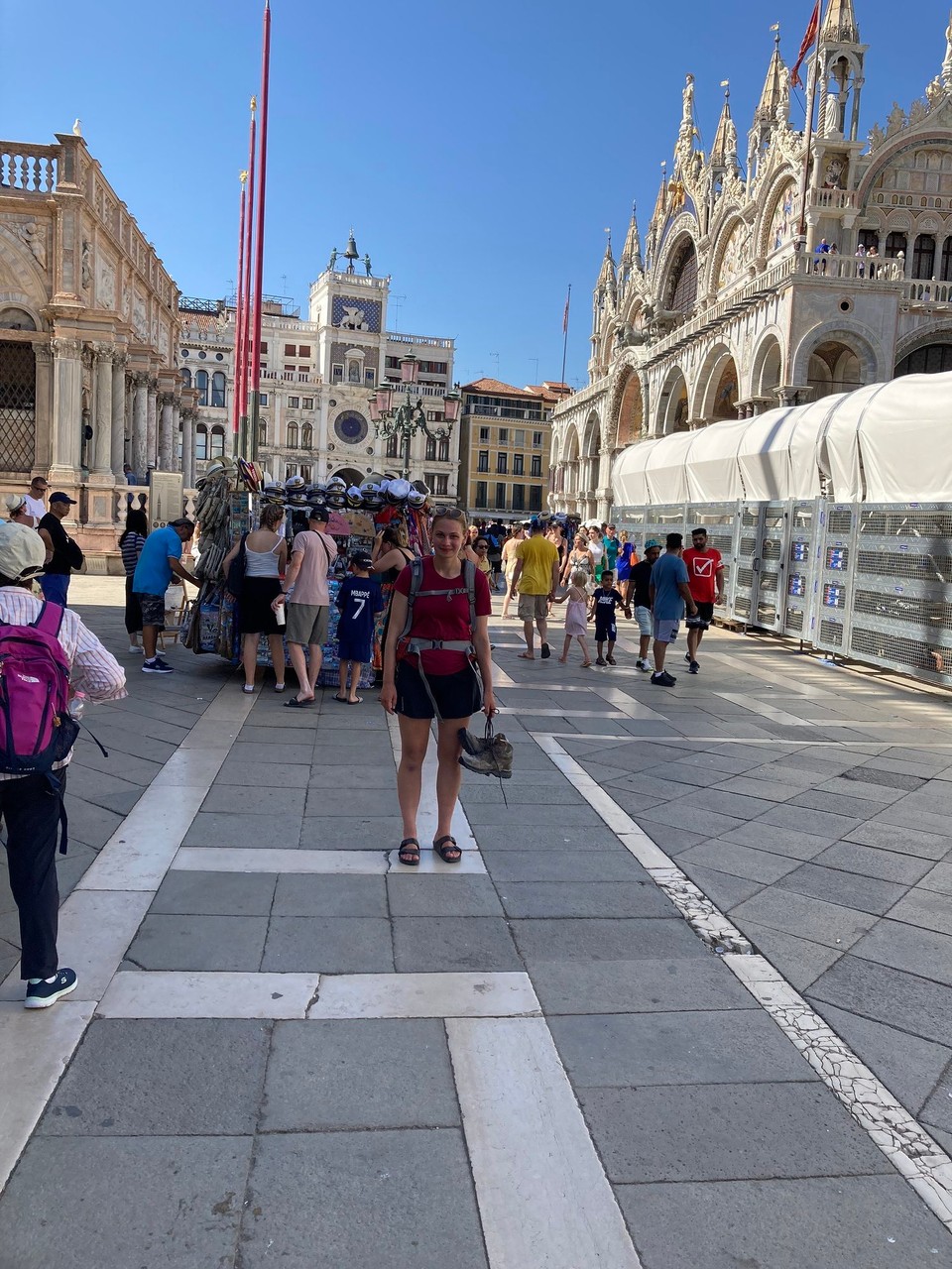 Italien - Cavallino-Treporti - Auf dem Markus Platz