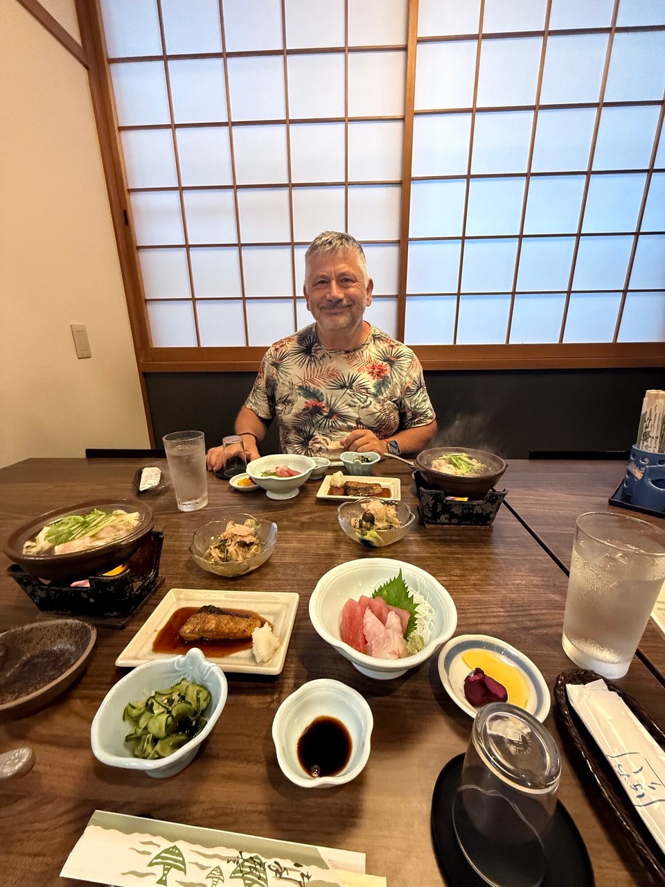 Japan - Tanabe - Belohnung am Abend
