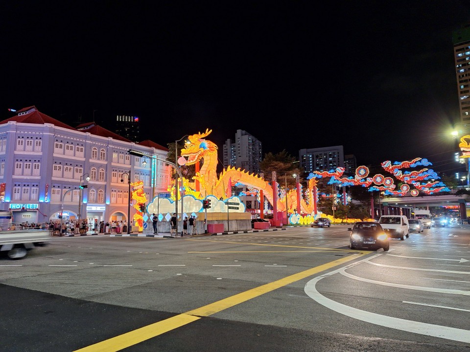 Singapur - unbekannt - Chinatown naht....