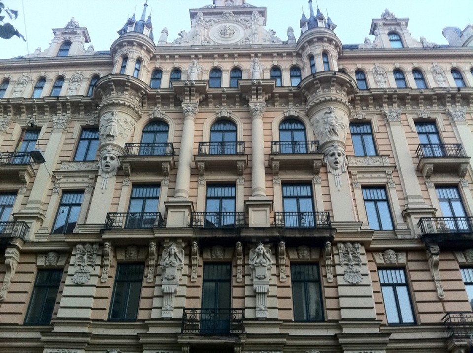 Latvia - Riga - Jugendstil in Riga I