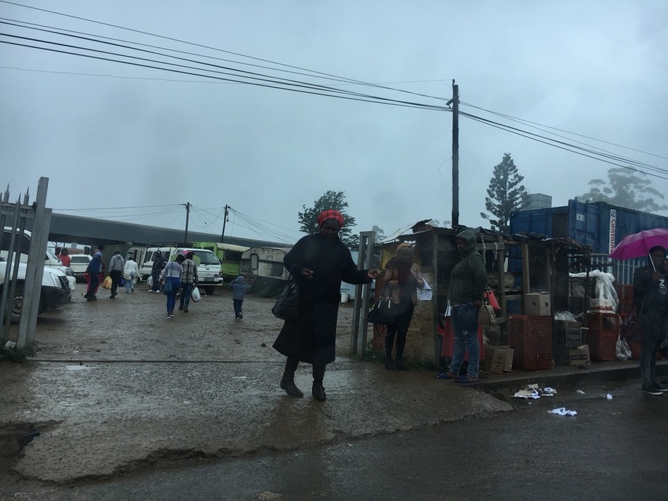 Südafrika - Mthatha - sprühregen