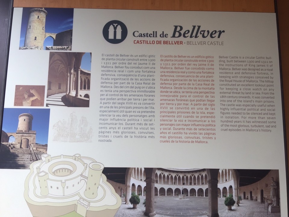  - Spain, Palma de Mallorca - Castell de Bellver Information