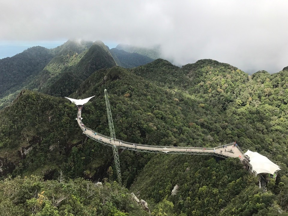 Malaysia - Bohor - Zum Glück ziehen sie sehr schnell und manchmal ist auch eine Lücke