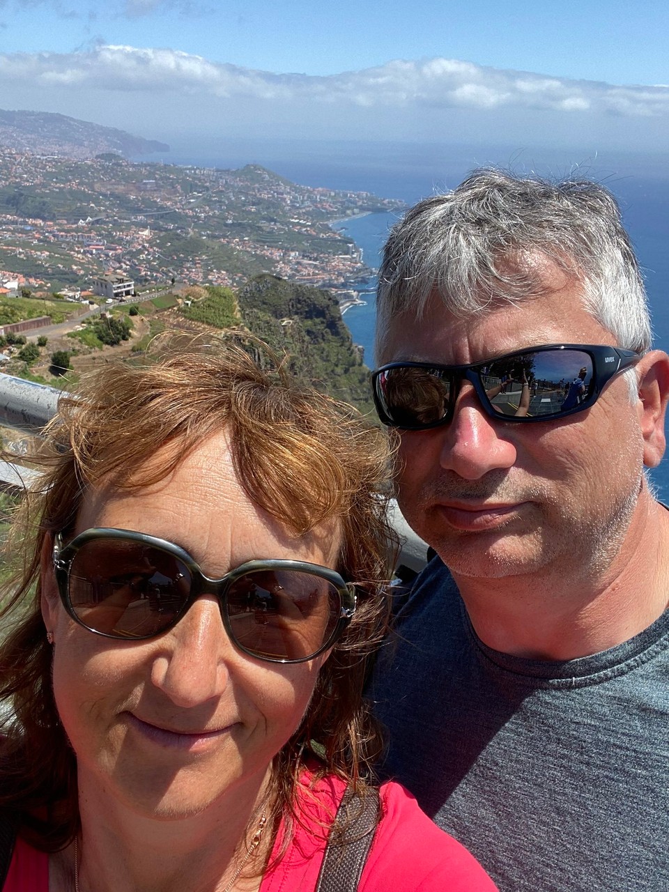 Portugal - Santa Cruz - Ausblick nach Funchal …